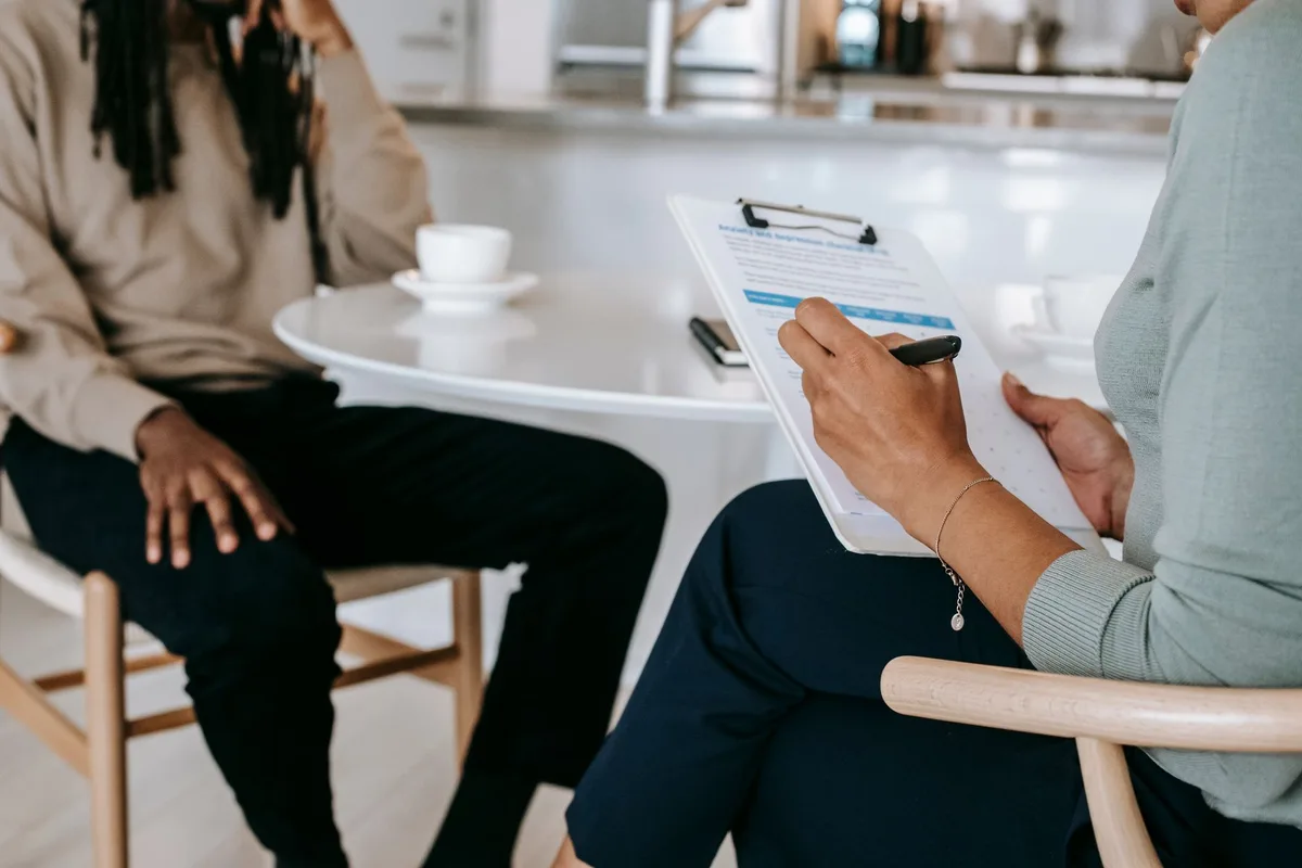 Entretien professionnel individuel en face-à-face pour l'analyse du parcours