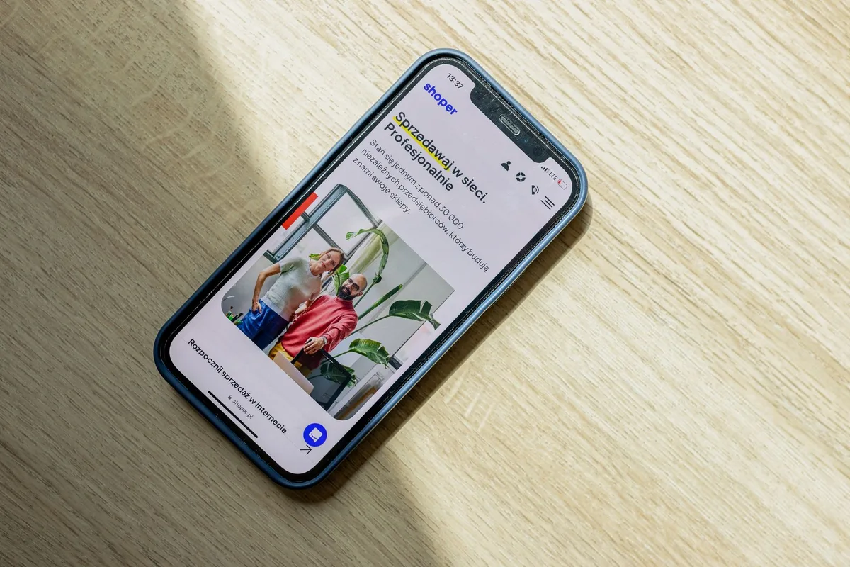 Écran de quiz de recommandation produit dans une boutique en ligne
