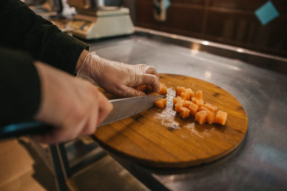 Préparation de techniques culinaires en cuisine professionnelle